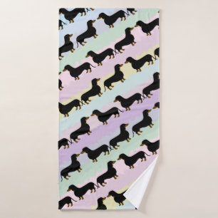 Toalha De Banho Dachshund Bath Towel