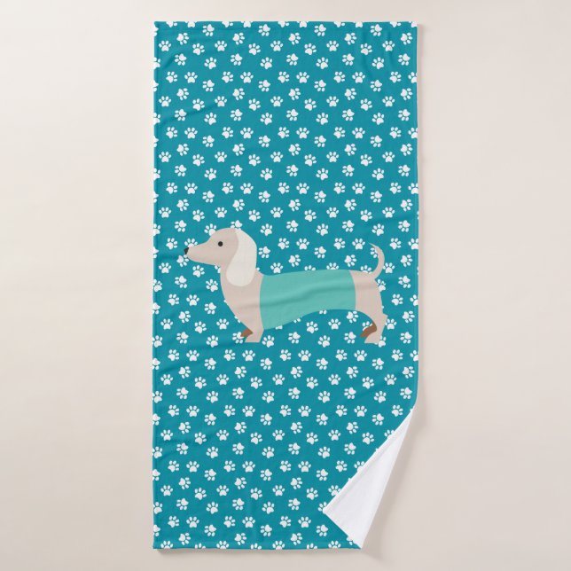 Toalha De Banho Dachshund Towel (Toalha de Banho)
