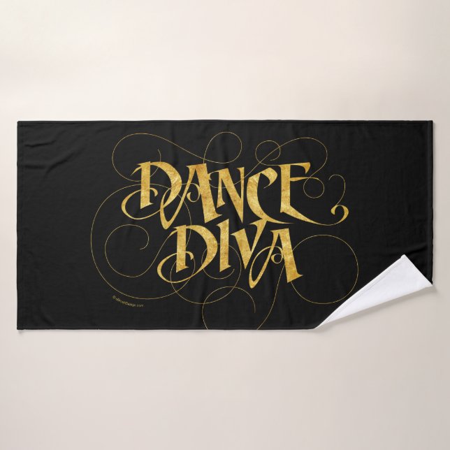 Toalha De Banho Dance Diva Bath Towel Set (Toalha de Banho)