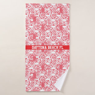 Toalha De Banho Daytona Beach FL Personalizado