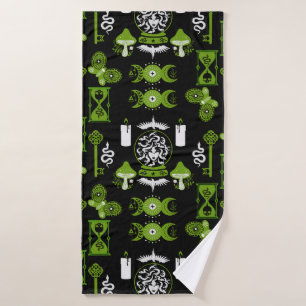Toalha De Banho Decoração estética Witchcore