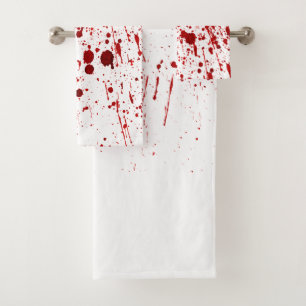 Toalha De Banho Define Vampiro De Sangue Gótico