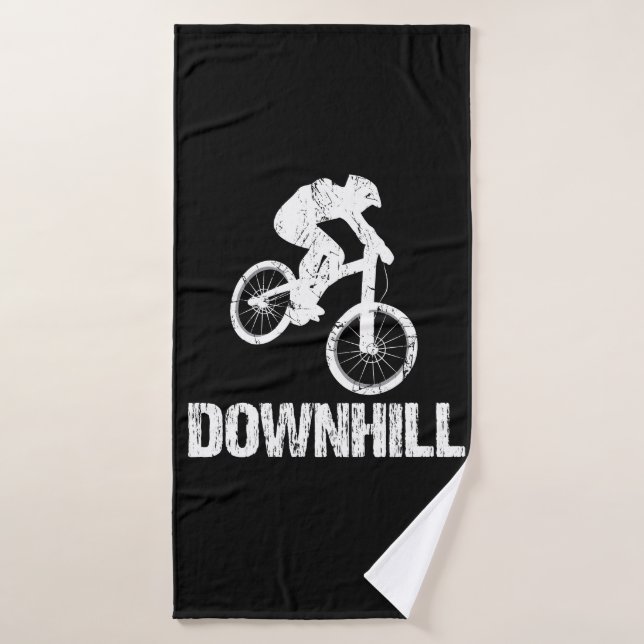 Toalha De Banho Descida Mountain Biker (Toalha de Banho)