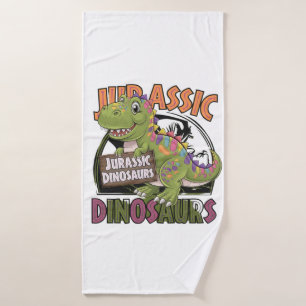 Toalha De Banho dinossauro jurássico