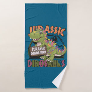 Toalha De Banho dinossauro jurássico