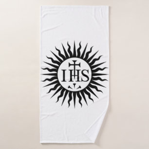 Toalha De Banho Emblema da Sociedade de Jesus