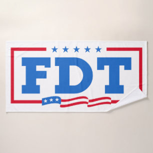 Toalha De Banho FDT Funny Anti-Trump No-Trump