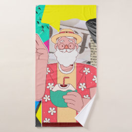 Toalha De Banho Feliz Natal 2024