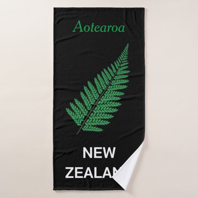 Toalha De Banho Fern Towel, Nova Zelândia (Toalha de Banho)