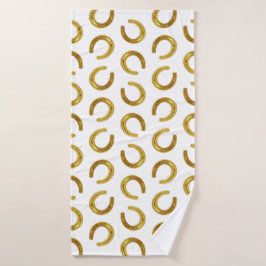 Toalha De Banho Ferradura dourada