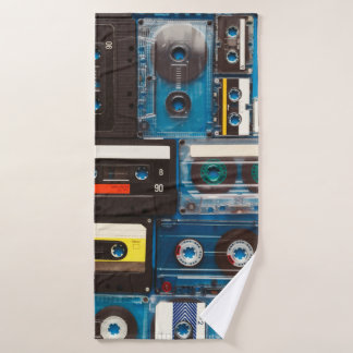 Toalha De Banho Fitas de cassetes de áudio retrorreflectoras