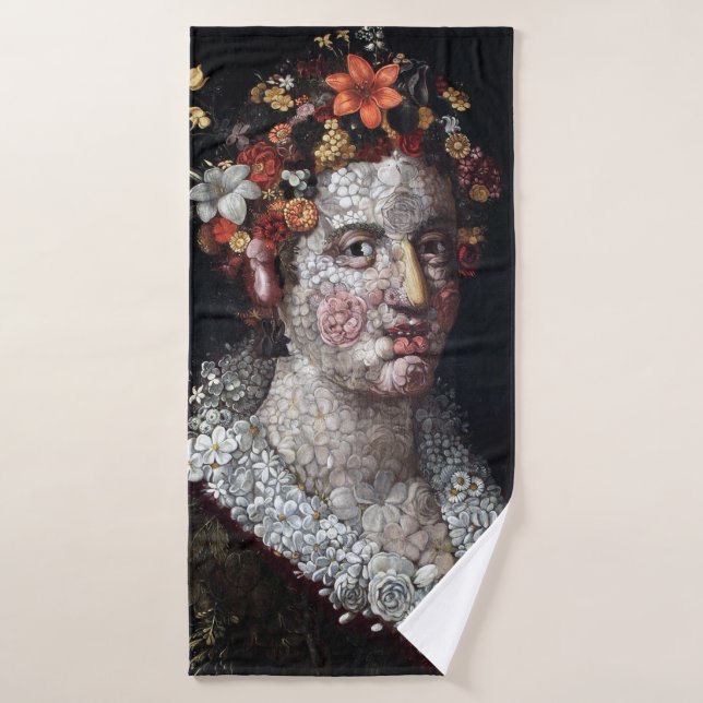 Toalha De Banho Flora, Arcimboldo (Toalha de Banho)