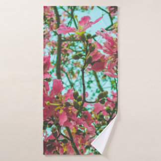 TOALHA DE BANHO FLORES DE PINCO