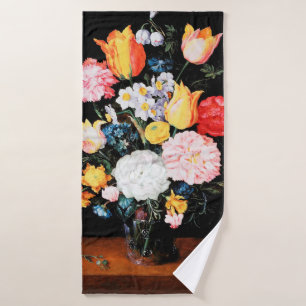 Toalha De Banho Flores no Vaso, Jan Brueghel, o mais jovem