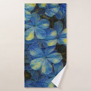 Toalha De Banho Flores sonhadoras no estilo de arte Vincent Van Go