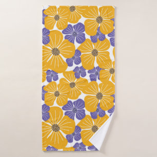 Toalha De Banho Flórida do estilo moderno, abstrato, decorativa