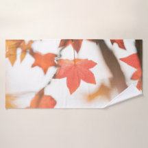 Foto da Natureza do Folheto Vermelho