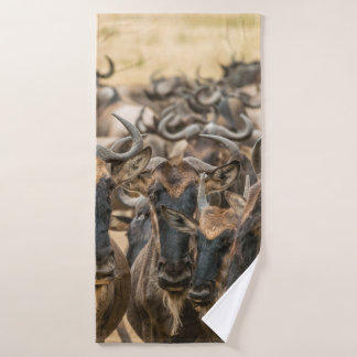 TOALHA DE BANHO FOTOGRAFIA FOCAL DE ANIMAIS MARAVILHADOS DURANTE 