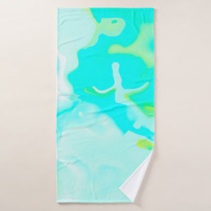 Toalha De Banho fundo de nuvem macia de abstrato em cor pastel 
