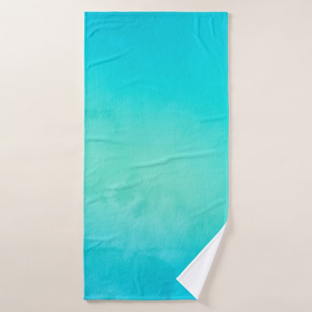 Toalha De Banho Fundo de textura azul-claro (Toalha de Banho)