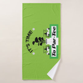 Toalha De Banho Funny Golfing Pros Golfing Fanatics Sports
