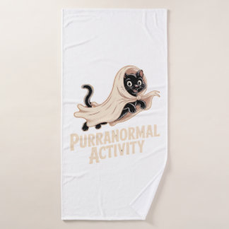 Toalha De Banho Ghost Cat Classic T-Shirt