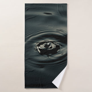 TOALHA DE BANHO GOTA DE ÁGUA NA ÁGUA