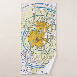 Toalha De Banho Gráfico de Aviação