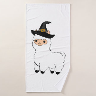 Toalha De Banho Halloween Alpaca