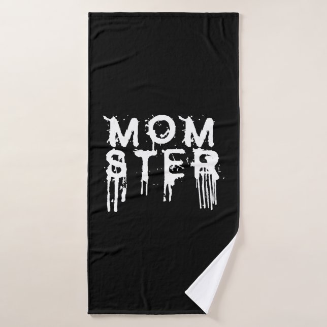 Toalha De Banho Halloween Momster (Toalha de Banho)