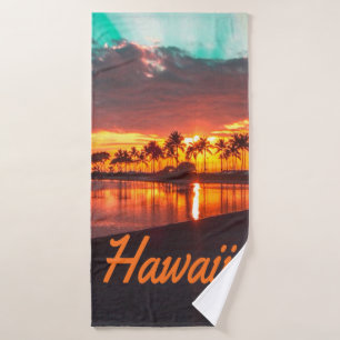 Toalha De Banho Ilhas Havaianas de Praia do Havaí