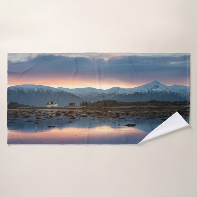 Toalha De Banho Ilhas Vesteralen Noruega (Toalha de Banho)