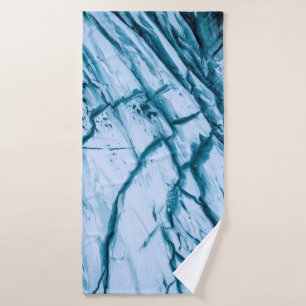 Toalha De Banho Ilustração de formação de rochas rachadas
