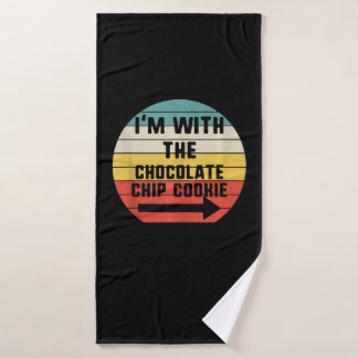 Toalha De Banho Im Com Chocolate Chip Cookie | Presente Cook