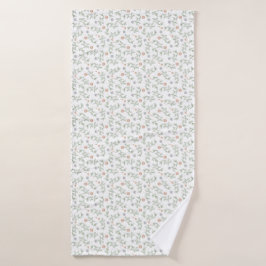 Toalha De Banho Impressão de Botânica de Algodão Chico Delicado