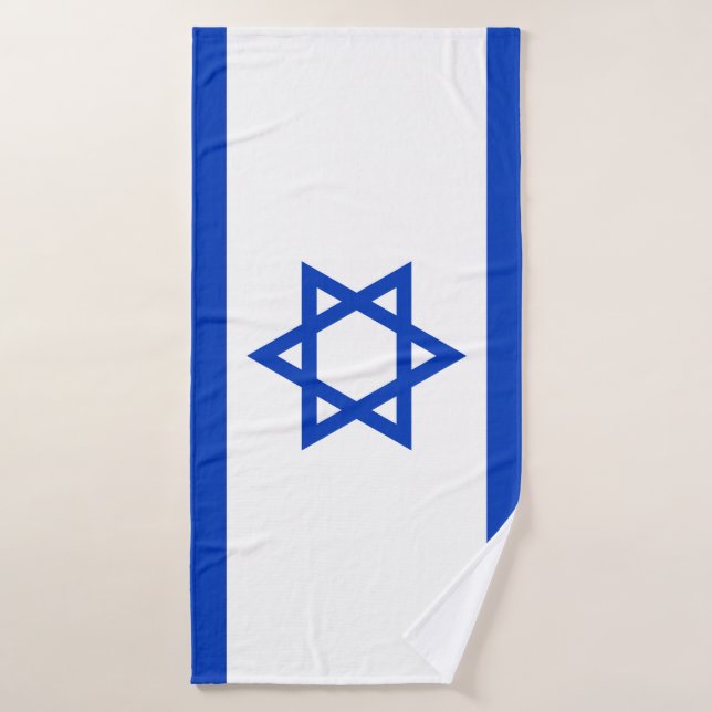 Toalha De Banho israel-flag.ai (Toalha de Banho)