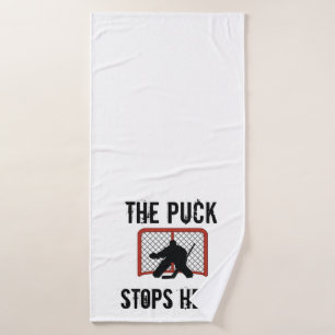 Toalha De Banho Kids Ice Hockey Goalie Towel