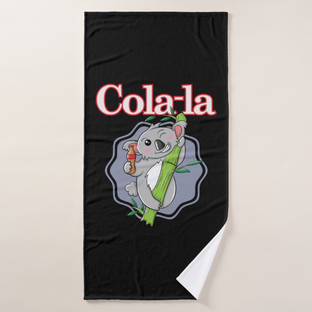 Toalha De Banho Koala Cola Beuteltier mit Eukalyptus (Toalha de Banho)
