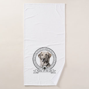 Toalha De Banho Labrador Retriever Credo