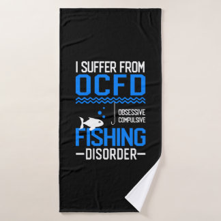 Toalha De Banho lago pesqueiro de pesca de peixe-anjo