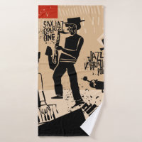 legal safra de poster de jazz com trompete