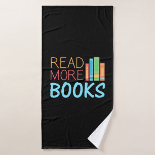 Toalha De Banho Leia Mais Livros