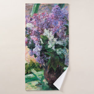 Toalha De Banho Lilases numa Janela, Mary Cassatt