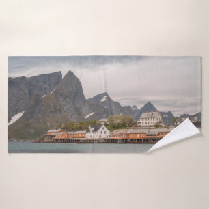 Toalha De Banho Lofoten Islands Norway Bath Towel