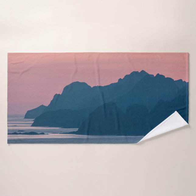 Toalha De Banho Lofoten Noruega (Toalha de Banho)