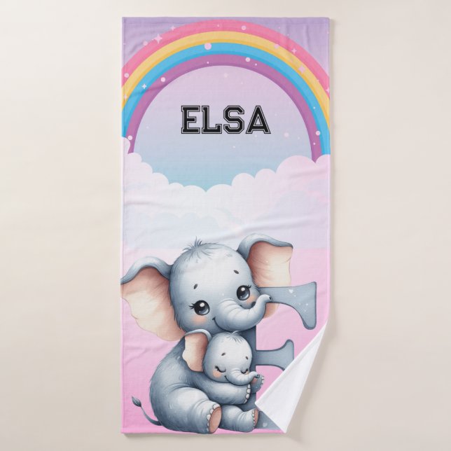 Toalha De Banho Mamãe e eu (Toalha de Banho)