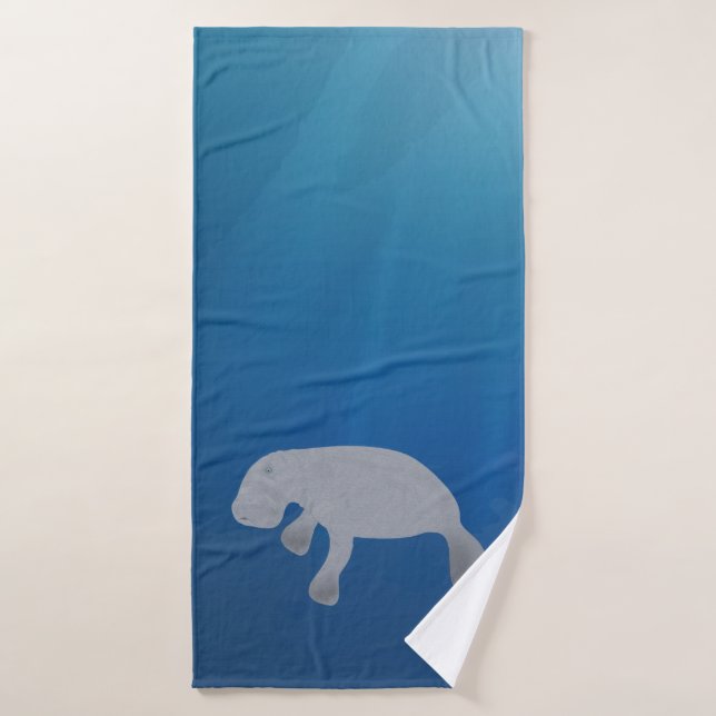 Toalha De Banho Manatee Bath Towel (Toalha de Banho)