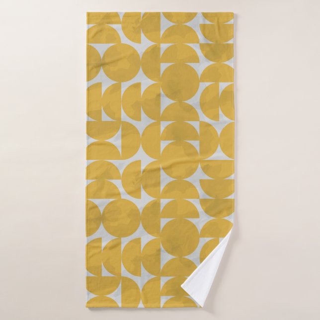 Toalha De Banho meio século inspirou um padrão uniforme com mármor (Toalha de Banho)