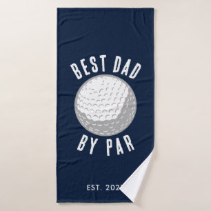 Toalha De Banho Melhor Pai Do Dia de os pais Par Golf Lover Person