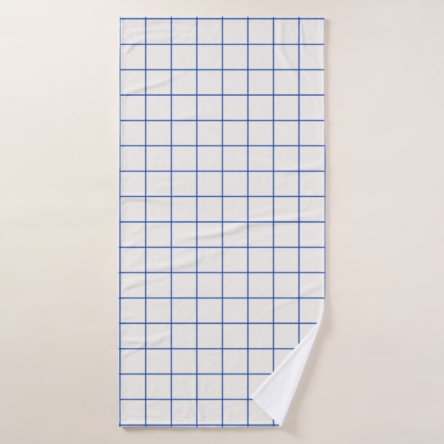 Toalha De Banho Modern geometric abstract pattern design with simp (Toalha de Banho)